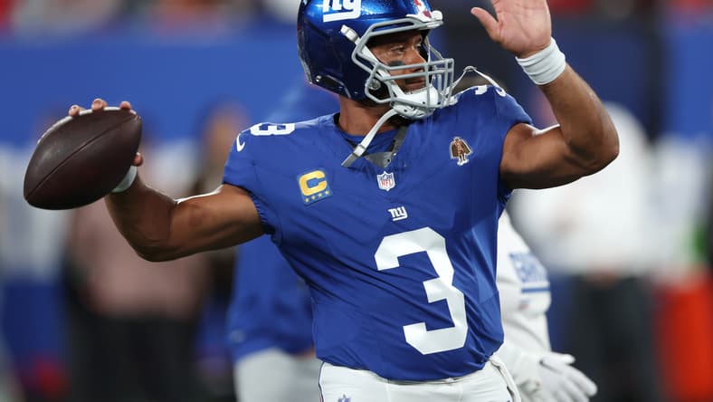 New York Giants quarterback Russell Wilson
