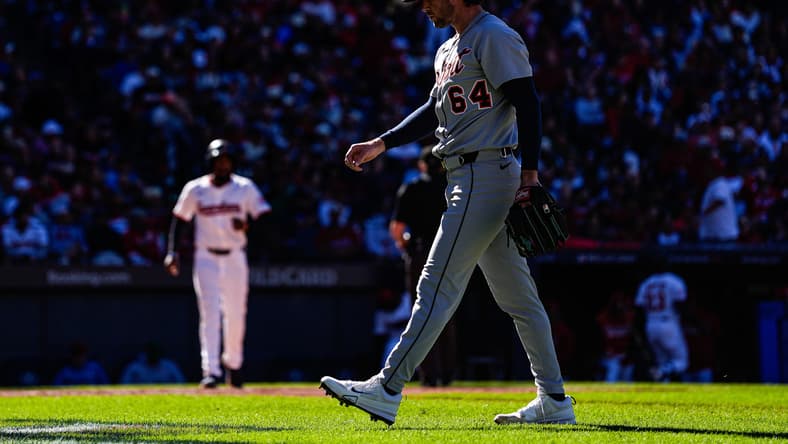 Detroit Tigers pitcher Kyle Finnegan