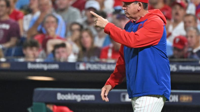 Philadelphia Phillies manager Rob Thomson