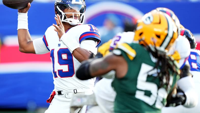 NFL: Green Bay Packers at New York Giants