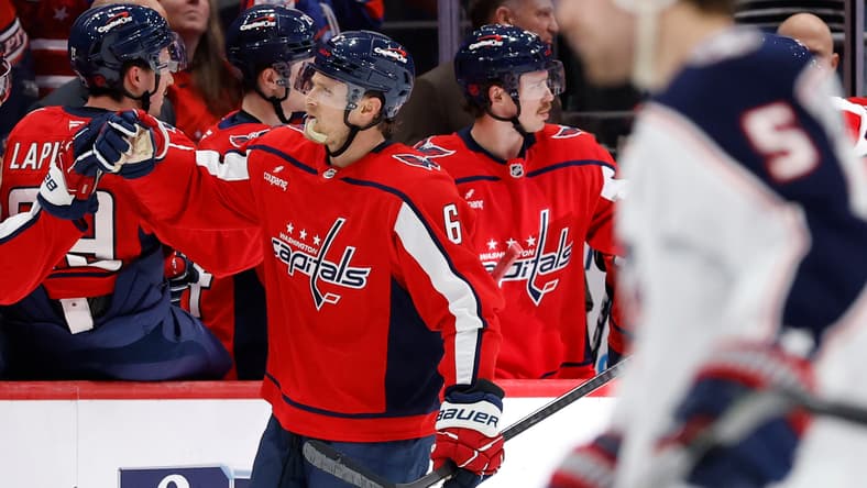 NHL: Columbus Blue Jackets at Washington Capitals