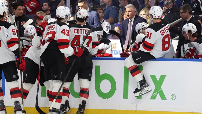 NHL: New Jersey Devils at Tampa Bay Lightning