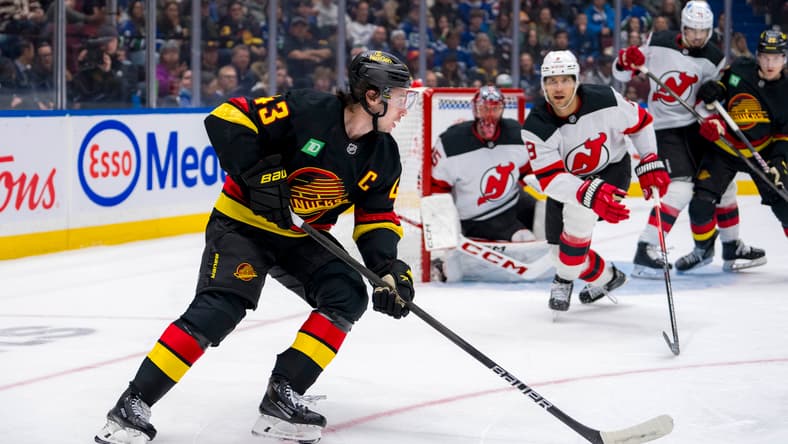 NHL: New Jersey Devils at Vancouver Canucks