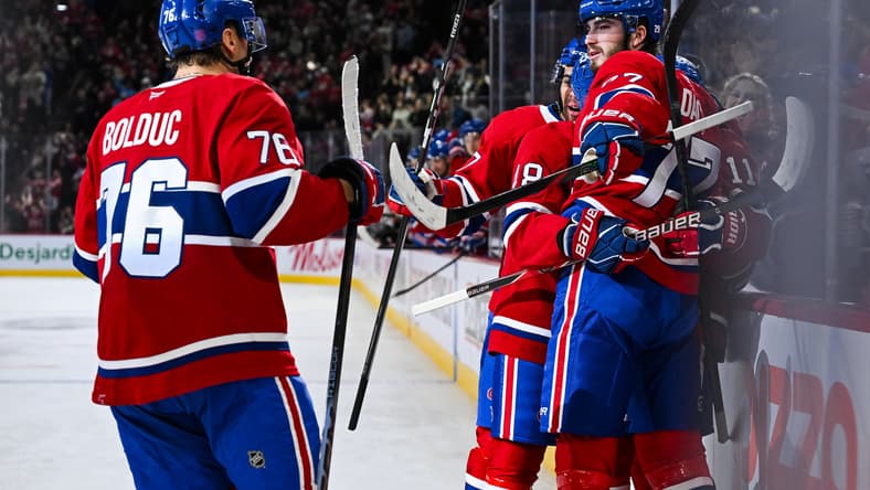 NHL: Philadelphia Flyers at Montreal Canadiens, kirby dach