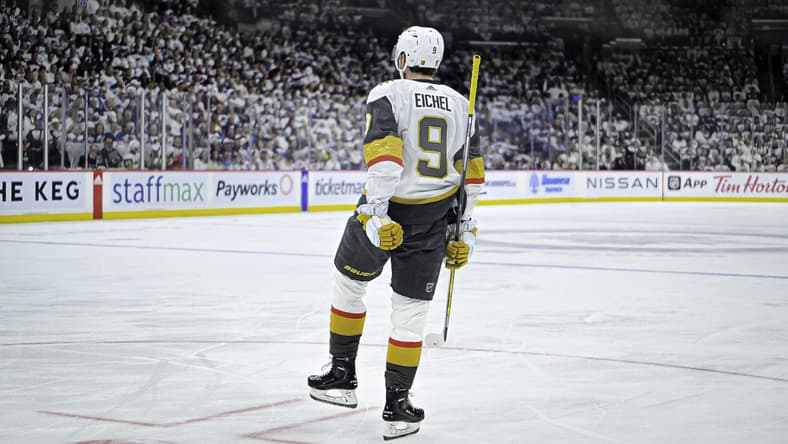 Vegas Golden Knights, Jack Eichel (Photo/Screenshot- Vegas Golden Knights via Twitter)