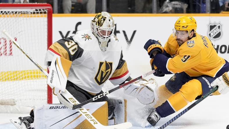 Vegas Golden Knights game vs. Nashville Predators, Jiri Patera