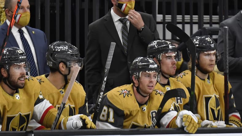 Peter DeBoer Vegas Golden Knights coach