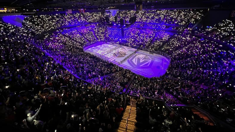 Vegas Golden Knights Hockey Fights Cancer