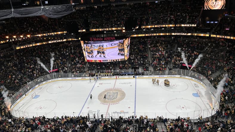 Vegas Golden Knights 4-3 overtime win against the Chicago Blackhawks 12/2/2025