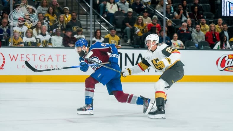Colorado Avalanche defenseman Brent Burns scores his first goal of the season (Photo/Screenshot- Colorado Avalanche via Twitter)