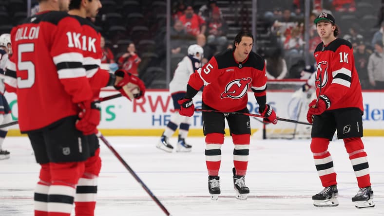 NHL: Columbus Blue Jackets at New Jersey Devils