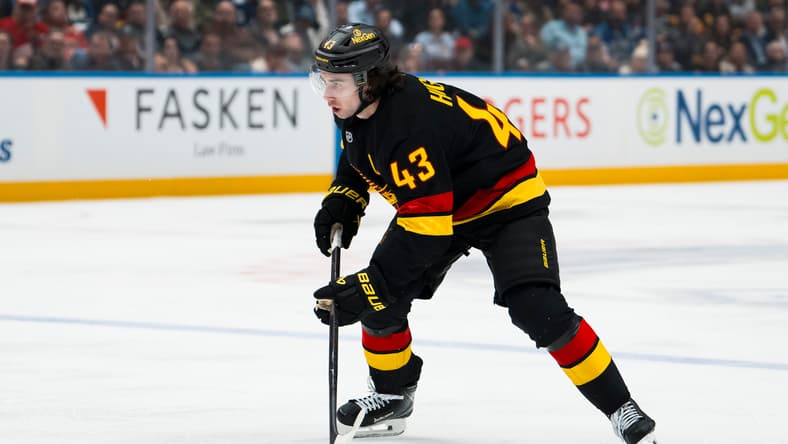 NHL: Detroit Red Wings at Vancouver Canucks