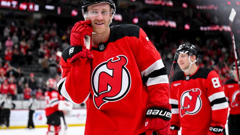 NHL: Minnesota Wild at New Jersey Devils