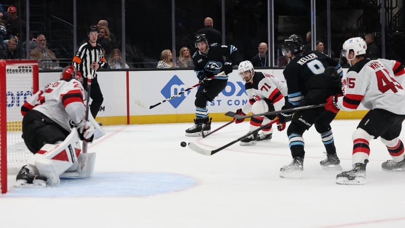 NHL: New Jersey Devils at Utah Mammoth