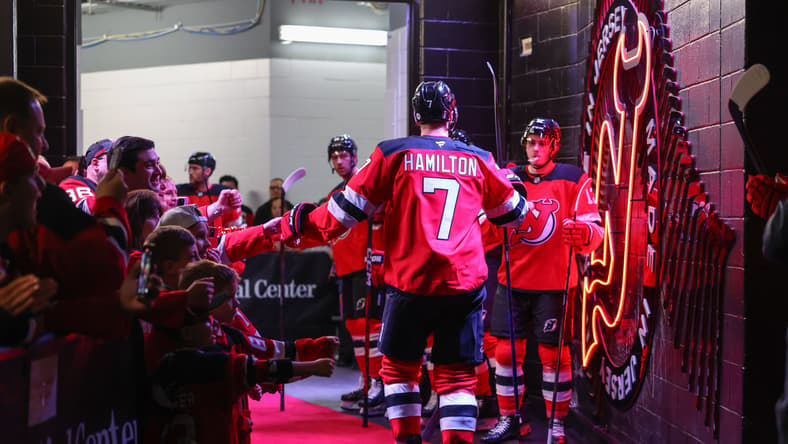 NHL: Stanley Cup Playoffs-Carolina Hurricanes at New Jersey Devils