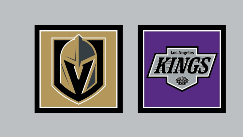 Vegas Golden Knights vs Los Angeles Kings AWAY Gameday Graphic