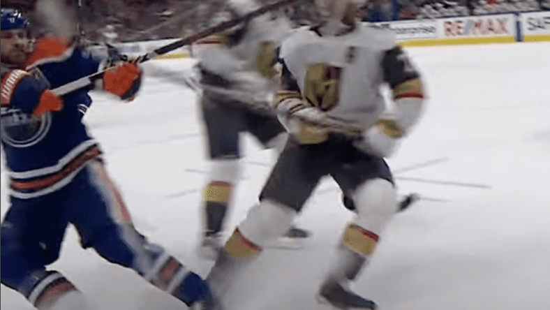 Alex Pietrangelo slash, Leon Draisaitl