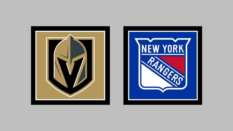 Vegas Golden Knights vs New York Rangers AWAY Gameday Graphic