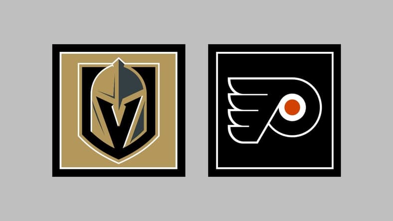 Vegas Golden Knights vs Philadelphia Flyers AWAY Gameday Graphic