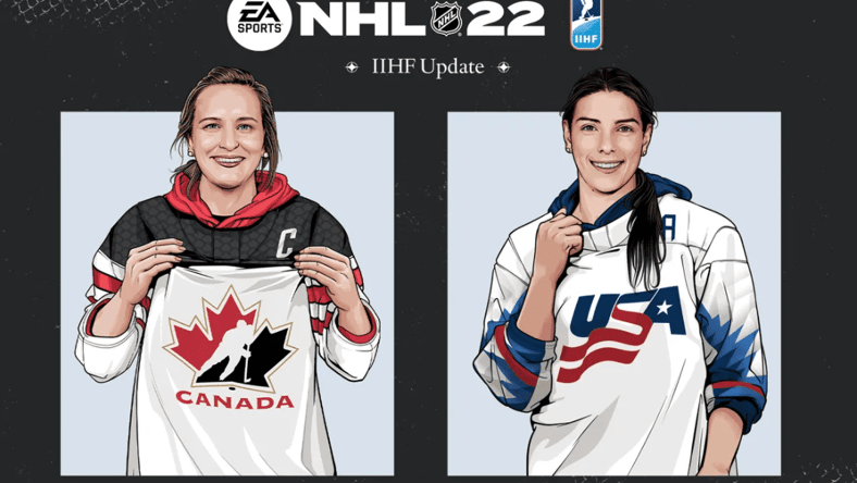 Women's Hockey EA Sports NHL (Photo- EA Sports)