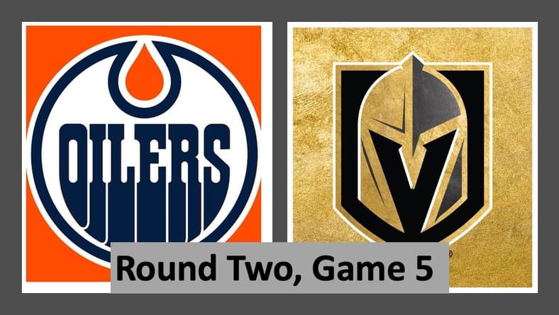 Vegas Golden Knights Game 5, Edmonton Oilers