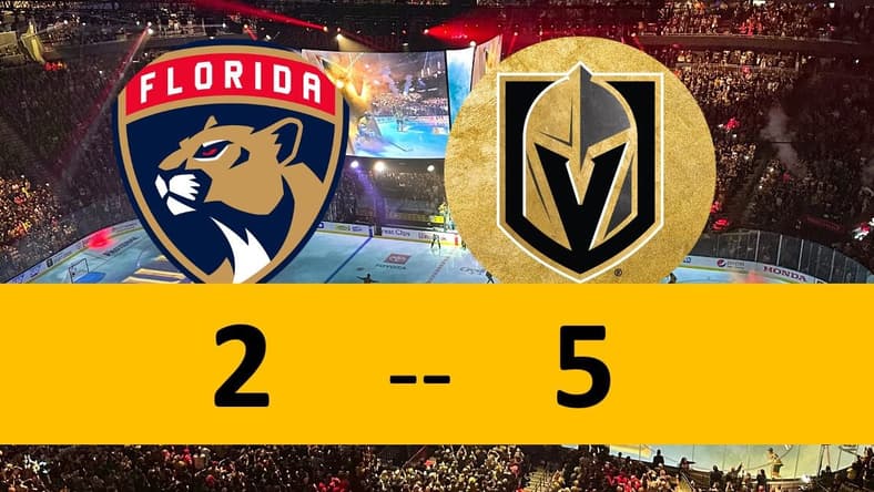Vegas Golden Knights WIN 5-2