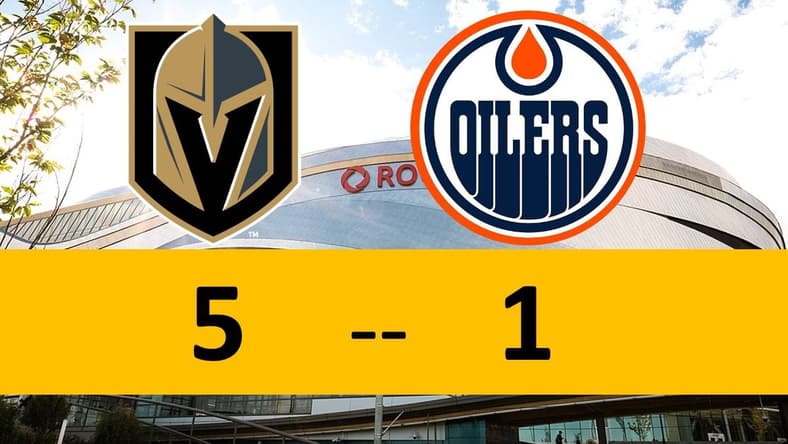 Vegas Golden Knights Win Game 3, Edmonton Oilers