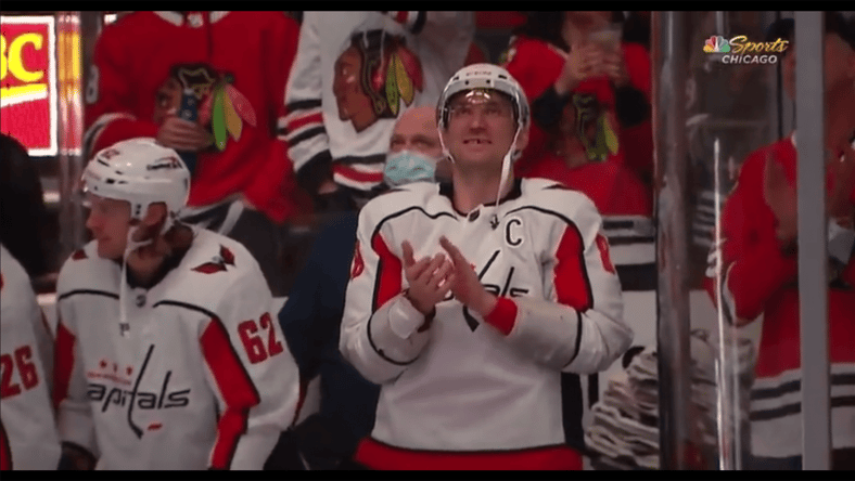 Alex Ovechkin honors Marc-Andre Fleury 500 career wins