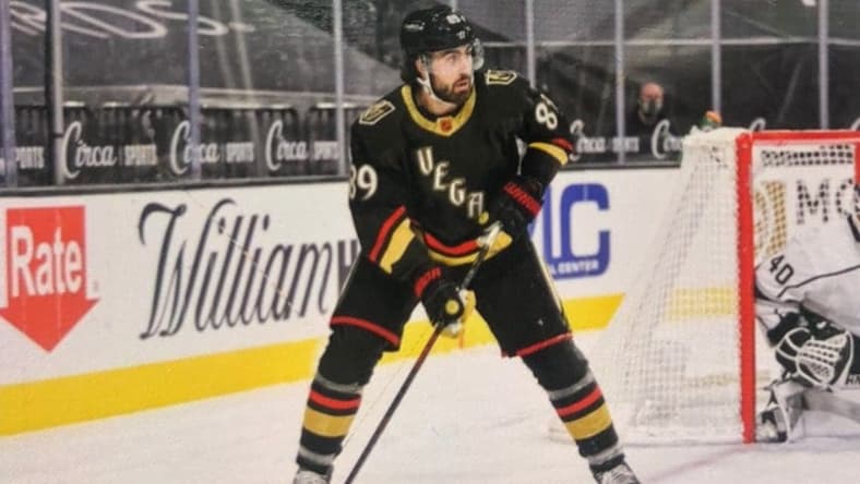 Vegas Golden Knights reverse retro jerseys leak (Photo- Ali Murji via Twitter)