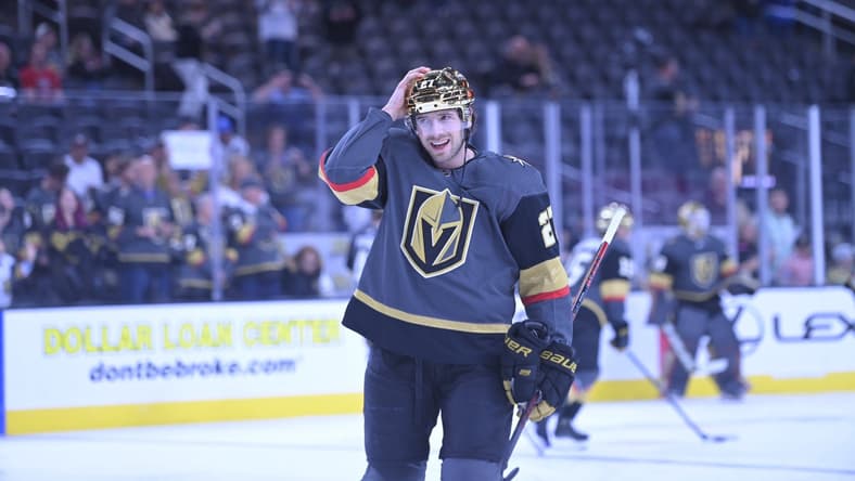 Shea Theodore Vegas Golden Knights (Photo- Vegas Golden Knights via Twitter)