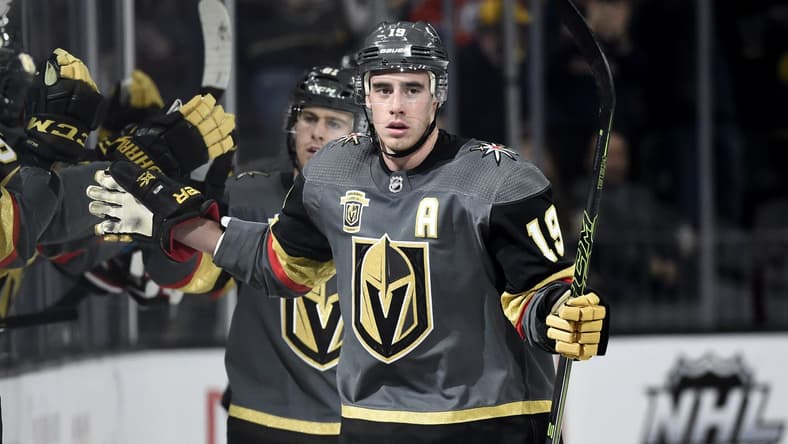 Reilly Smith Vegas Golden Knights (Photo- Vegas Golden Knights via Twitter)
