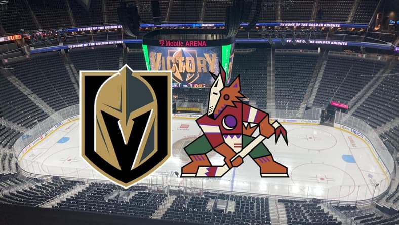 Vegas Golden Knights Arizona Coyotes HOME