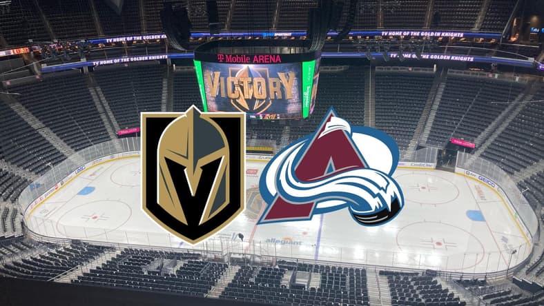 Vegas Golden Knights Colorado Avalanche HOME