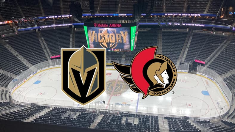 Vegas Golden Knights Ottawa Senators HOME