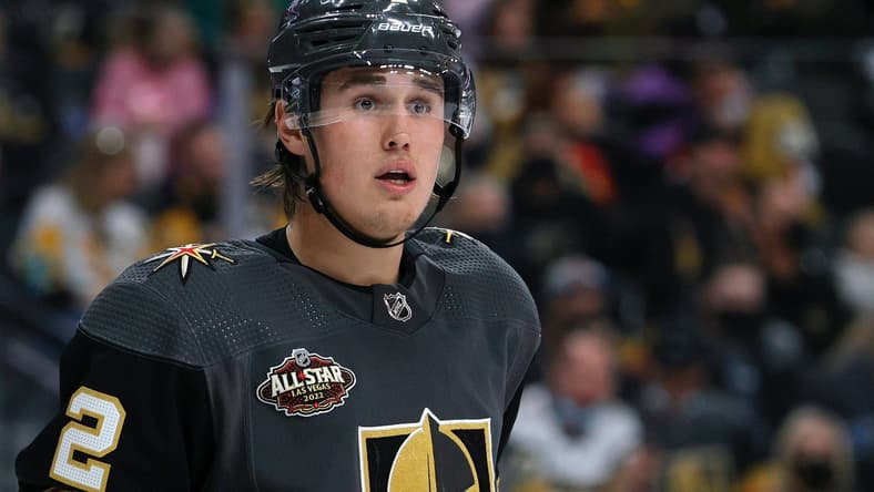 Zach Whitecloud Vegas Golden Knights (Photo- Vegas Golden Knights via Twitter)