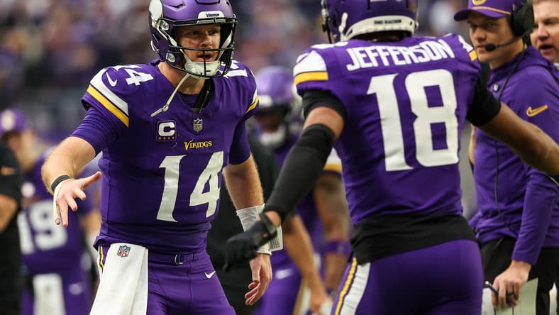 Minnesota Vikings, Sam Darnold, Justin Jefferson