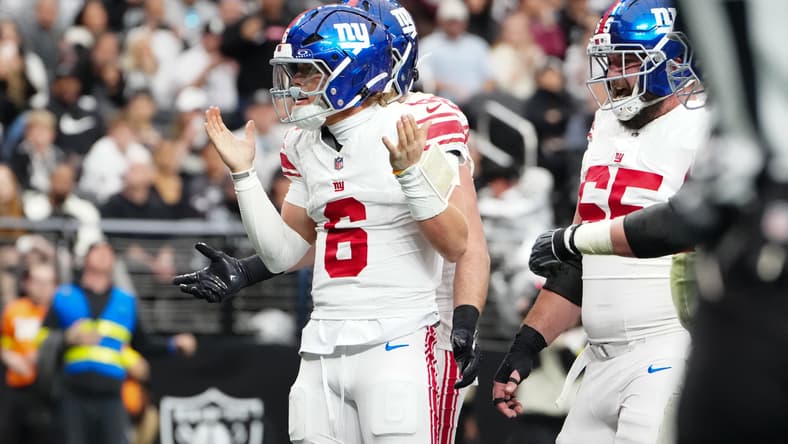 NFL: New York Giants at Las Vegas Raiders