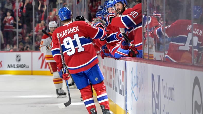NHL: Calgary Flames at Montreal Canadiens
