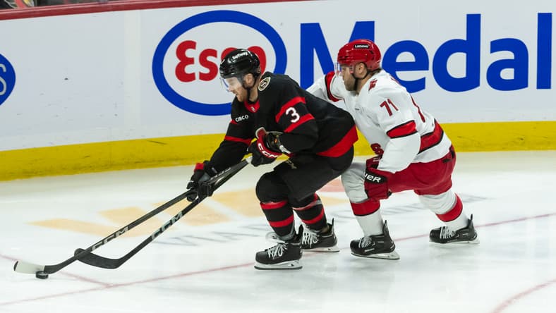 NHL: Carolina Hurricanes at Ottawa Senators