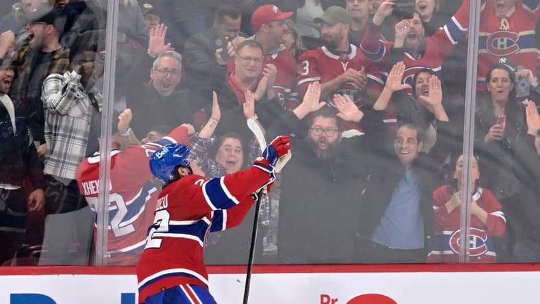 NHL: Columbus Blue Jackets at Montreal Canadiens