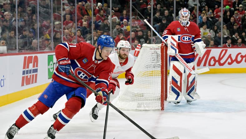 NHL: Detroit Red Wings at Montreal Canadiens