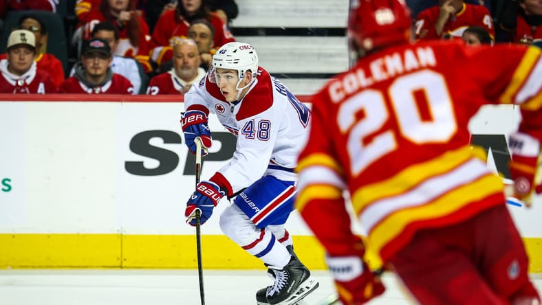 NHL: Montreal Canadiens at Calgary Flames