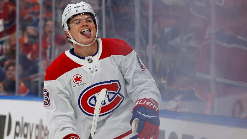 NHL: Montreal Canadiens at Edmonton Oilers