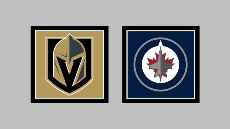 Vegas Golden Knights vs Winnipeg Jets AWAY Gameday Graphic