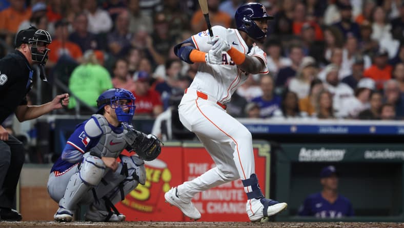 MLB: Texas Rangers at Houston Astros