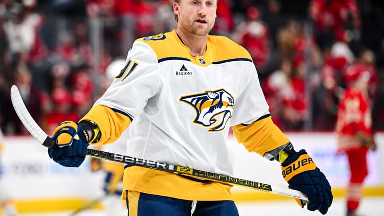 NHL: Nashville Predators at Detroit Red Wings