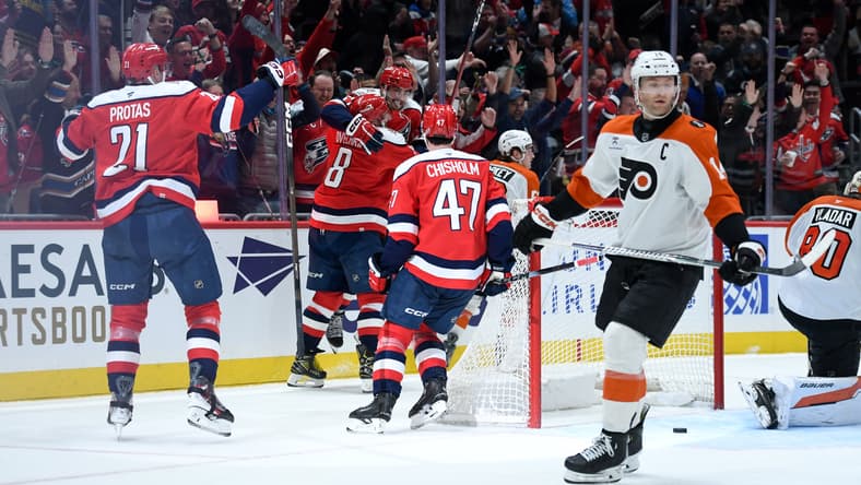 NHL: Philadelphia Flyers at Washington Capitals