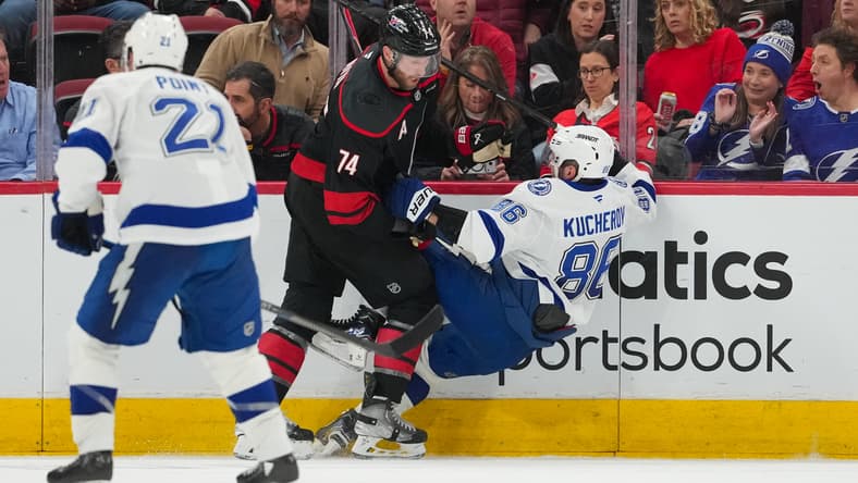 NHL: Tampa Bay Lightning at Carolina Hurricanes