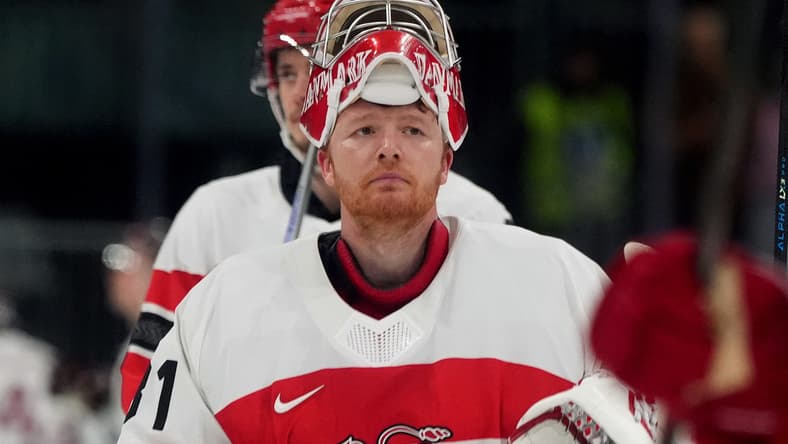Olympics: Ice Hockey-Men Group C - DEN-LAT