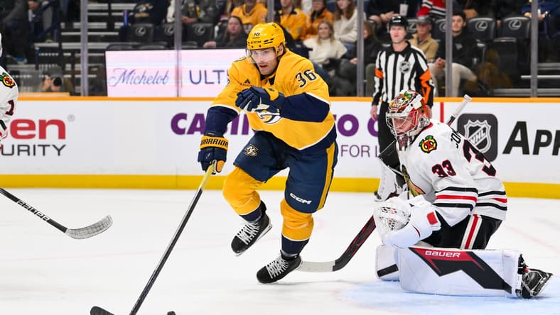 NHL: Chicago Blackhawks at Nashville Predators